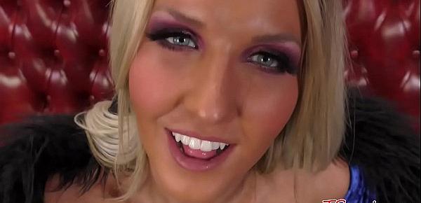 Horny Tranny Kayleigh Coxx Gets what she dreams of, a bunch of dicks